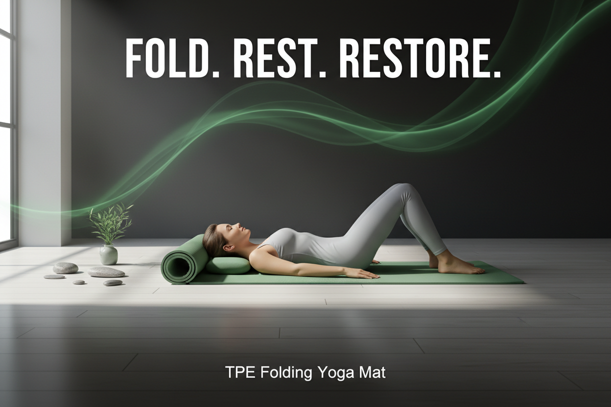 TPE Folding Yoga Mat